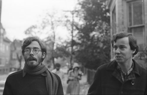 close-up of Jason and Peter, 1981 or 1982