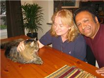 Paolo (the cat), Mary, and S. T.